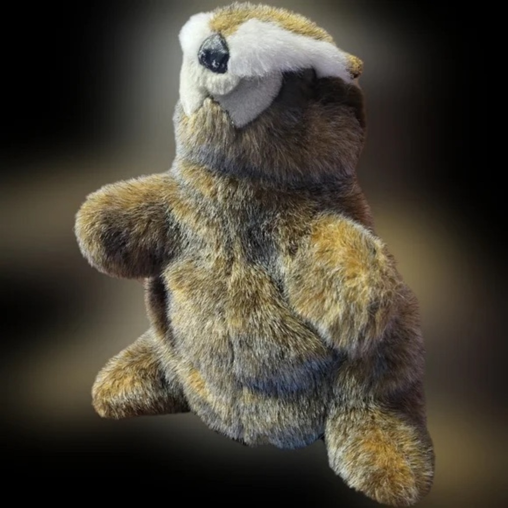 Badger puppet